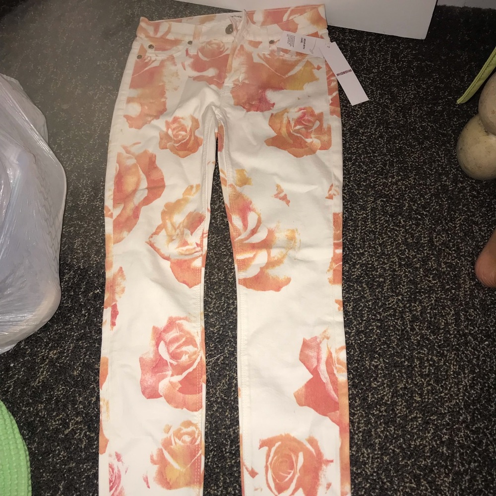 Hudson pattern jeans